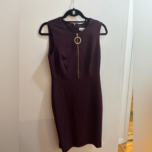 Calvin Klein Women's Dress in Deep Purple